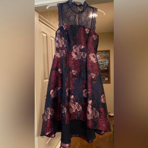 Antonio melani high low cocktail dress size 4